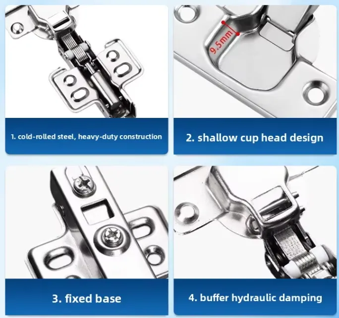 FL-006 Soft-Close Clip-On Hinge