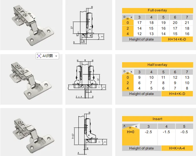FL-008 Soft-Close Clip-On Hinge