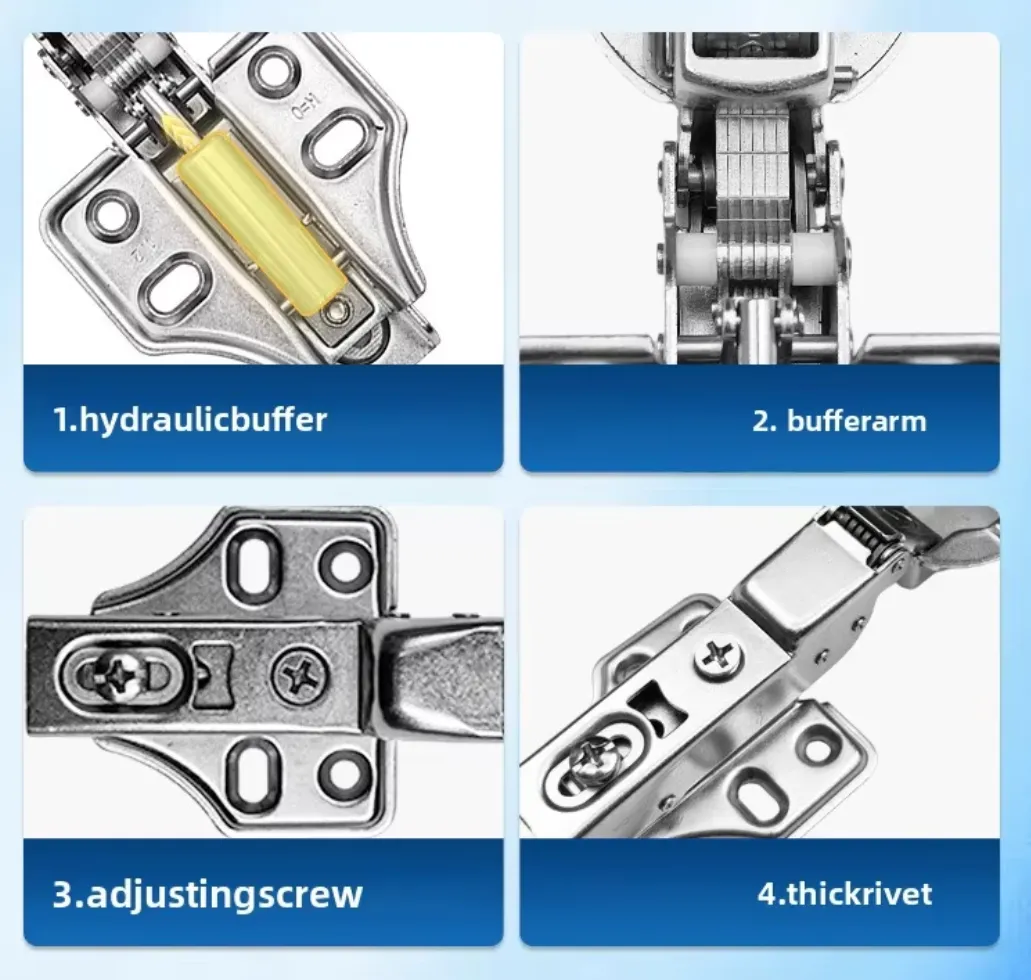 FL-016 Soft-Close Clip-On Hinge